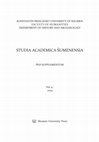 Research paper thumbnail of STUDIA ACADEMICA SUMENENSIA PhD SUPPLEMENTUM - vol. 9, 2022