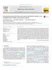 Research paper thumbnail of Incorporating plant fossil data into species distribution models is not straightforward: Pitfalls and possible solutions