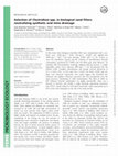 Research paper thumbnail of Selection ofClostridiumspp. in biological sand filters neutralizing synthetic acid mine drainage