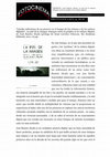 Research paper thumbnail of La piel de la imagen. Ensayos sobre gráfica en la cultura digital. Reseña de Bernardo Riego Amézaga