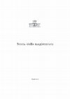 Research paper thumbnail of Storia della scienza giuridica italiana e storia della magistratura: metodo, problemi e intersezioni, in Storia della magistratura, Roma, Scuola superiore della magistratura, 2022, pp. 21-36.