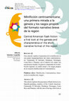 Research paper thumbnail of Minificción centroamericana: una primera mirada a la génesis y los rasgos propios del formato narrativo breve de la región Central American flash-fiction: a first look at the genesis and characteristics of the short narrative format of the region