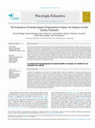 Research paper thumbnail of The Evaluation of Family Support Programmes in Spain. An Analysis of their Quality Standards