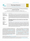 Research paper thumbnail of Development and Validation of the Self-efficacy for Writing and Defending Academic Texts Scale - Silvia Collado, Camino Fidalgo, Rocío Rodríguez-Rey and Miguel A. Sorrel