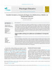 Research paper thumbnail of Variables Escolares y Consumo de Drogas en la Adolescencia y Adultez: un Estudio Retrospectivo - Andrea Bouzón e Izabela Zych