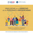 Research paper thumbnail of Una lucha por el derecho de las personas a ser buscadas. Memoria de la experiencia legislativa en materia de desaparición de personas en el estado de Jalisco.