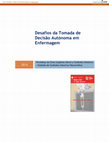 Research paper thumbnail of Desafios da tomada de decisão autónoma em enfermagem