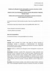 Research paper thumbnail of Evidências da utilização do treino metacognitivo na pessoa com psicose: revisão integrativa da literatura