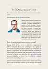 Research paper thumbnail of Entrevista a Santiago Liaudat: "Ciencia: ¿para qué, para quién y cómo?" / Interview with Santiago Liaudat: "Science: For What, For Whom And How?" / 科学：为了什么，为了谁，怎么做？