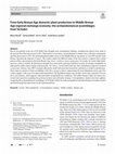 Research paper thumbnail of From Early Bronze Age domestic plant production to Middle Bronze Age regional exchange economy: the archaeobotanical assemblages from Tel Kabri