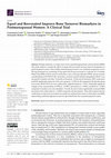 Research paper thumbnail of Equol and Resveratrol Improve Bone Turnover Biomarkers in Postmenopausal Women: A Clinical Trial