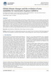 Research paper thumbnail of Global climate changes and the evolution of area suitability for marmosets of genus Callithrix