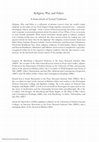 Research paper thumbnail of Eastern Orthodoxy: Religion, War, and Ethics