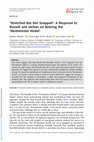 Research paper thumbnail of 'Stretched But Not Snapped': A Response to Russell and Serban on Retiring the 'Westminster Model'