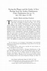 Research paper thumbnail of Gunther Martin – Jana Grusková, Facing the Plague and the Goths: A New Passage from the Scythica Vindobonensia (Codex Vindobonensis hist. gr. 73, fol. 192r, lines 13–30), Greek, Roman, and Byzantine Studies 62 (2022) 437–493. 
See https://grbs.library.duke.edu/index.php/grbs/article/view/16854/7521