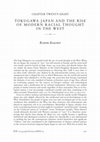 Research paper thumbnail of Tokugawa Japan and the Rise of Modern Racial Thought in the West