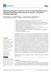 Research paper thumbnail of Predicting Effortful Control at 3 Years of Age from Measures of Attention and Home Environment in Infancy: A Machine Learning Approach