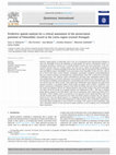 Research paper thumbnail of Predictive spatial analysis for a critical assessment of the preservation potential of Palaeolithic record in the Leiria region (central Portugal)