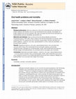 Research paper thumbnail of Oral health problems and mortality