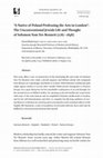 Research paper thumbnail of David B. Ruderman, “‘A Native of Poland Professing the Arts in London’: The Unconventional Jewish Life and Thought of Solomon Yom Tov Bennett (1767–1838),” European Journal of Jewish Studies, vol. 17, no. 2 (September 2023): 176-203