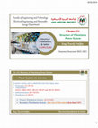 Research paper thumbnail of Electrical Installations & Safety Course - Topic 1: Structure of Palestinian Power System