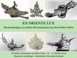 Research paper thumbnail of 10.–11. 10. 2023: Workshop „Bronzeguss im Nahen Osten“. Vortrag: "EX ORIENTE LUX. Beobachtungen zu antiken Bronzelampen aus dem Nahen Osten". Klassische Archäologie – Katholische Universität Eichstätt.