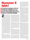 Research paper thumbnail of Nummer 5 lebt!