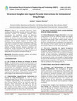 Research paper thumbnail of Structural Insights into Ligand-Parasite Interactions for Antimalarial Drug Design