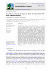 Research paper thumbnail of Forest Farmer Group Development Model for Sustainable Well-Being in Kampar Regency