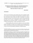 Research paper thumbnail of THE ISSUE OF FAITH IN AFRICA: IS IT A RELIGIOUS BELIEF OR A CHRISTIAN FAITH IN RESPONSE TO JESUS' QUESTION? : "WHO AM I FOR YOU?" (Mk 8:27-29)1