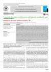 Research paper thumbnail of Productivity of strawberry as influenced by mulch materials and gibberellin under net house condition