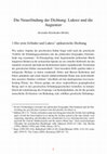 Research paper thumbnail of Die Neuerfindung der Dichtung: Lukrez und die Augusteer. In: M. Baumbach (ed.) Erfinden - Erschaffen - Erdichten: Konzepte und Inszenierungen von "Ersten ErfinderInnen" in der antiken Literatur und Ihrer Rezeption. Darmstadt 2023, 233-64