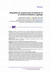 Research paper thumbnail of Biografías de mujeres para la infancia en el contexto brasileño y gallego