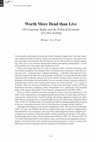 Research paper thumbnail of Worth More Dead than Live