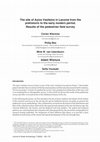 Research paper thumbnail of (2022) The Site of Ayios Vasileios in Laconia from the Prehistoric to the Early Modern Period. Results of the Pedestrian Field Survey