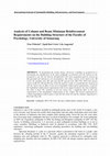 Research paper thumbnail of Analysis of Column and Beam Minimum Reinforcement Requirements on the Building Structure of the Faculty of Psychology, University of Semarang