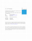 Research paper thumbnail of 2D sandbox experiments of surfactant foams for mobility control and enhanced LNAPL recovery in layered soils