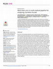 Research paper thumbnail of More than urns: A multi-method pipeline for analyzing cremation burials