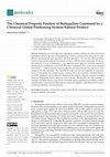 Research paper thumbnail of The Chemical Property Position of Bedaquiline Construed by a Chemical Global Positioning System-Natural Product