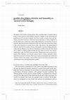 Research paper thumbnail of “Κιναίδων βίος: Ethics, Lifestyle, and Sensuality in Greek Erotic Culture”, in Tommaso Gazzarri and Jesse Weiner (eds.), Searching for the cinaedus in Ancient Rome, Volume 475 of Mnemosyne, Supplements, Leiden, Brill, 2023, p. 24-66.