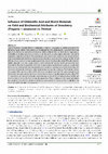 Research paper thumbnail of Influence of Gibberellic Acid and Mulch Materials on Yield and Biochemical Attributes of Strawberry (Fragaria× ananassa) cv. Festival