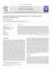 Research paper thumbnail of Evaluation of maturity and stability parameters of composts prepared from farm wastes