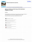 Research paper thumbnail of Agency Kinship and the Case of the Northern Kingdom of Israel