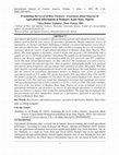 Research paper thumbnail of Examining the Level of Rice Farmers' Awareness about Sources of Agricultural Information in Bunkure, Kano State, Nigeria