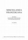 Research paper thumbnail of "Ex indulto Benedicti XIV. Die XVIII januarii MDCLII". Storia di una lapide trafugata, recuperata e restituita all'Ordine dei Frati Minori Conventuali, in Miscellanea Francescana, 122 (2022), pp. 141-154