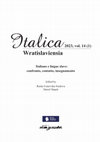 Research paper thumbnail of Italiano e lingue slave: confronto, contatto, insegnamento, Italica Wratislaviensia, Vol. 14.1