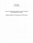 Research paper thumbnail of A letter to the American people: Why the US is in debt to the people of Europe and particularly, of Ukraine  (Simulation of Bipolarity: US European policy in XX-XXI centuries)