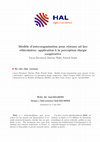 Research paper thumbnail of Modèle d'auto-organisation pour réseaux ad hoc véhiculaires: application à la perception élargie coopérative