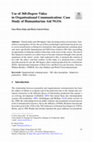 Research paper thumbnail of Use of 360-Degree Video in Organizational Communication: Case Study of Humanitarian Aid NGOs