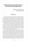 Research paper thumbnail of Os 100 primeiros dias. Guerra Ucrânia-Rússia e o temor da Terceira Guerra Mundial na web